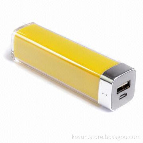 Promotional Power Bank, 2,200mAh Charging Current
